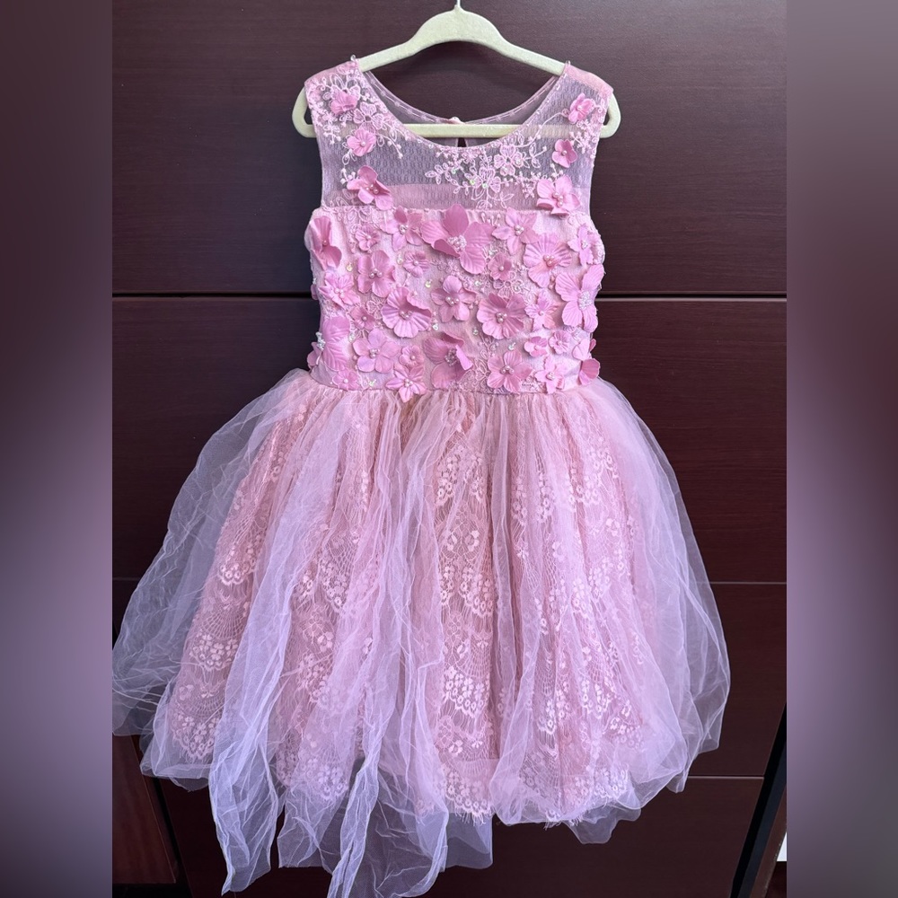 Lala and Erina flower dress